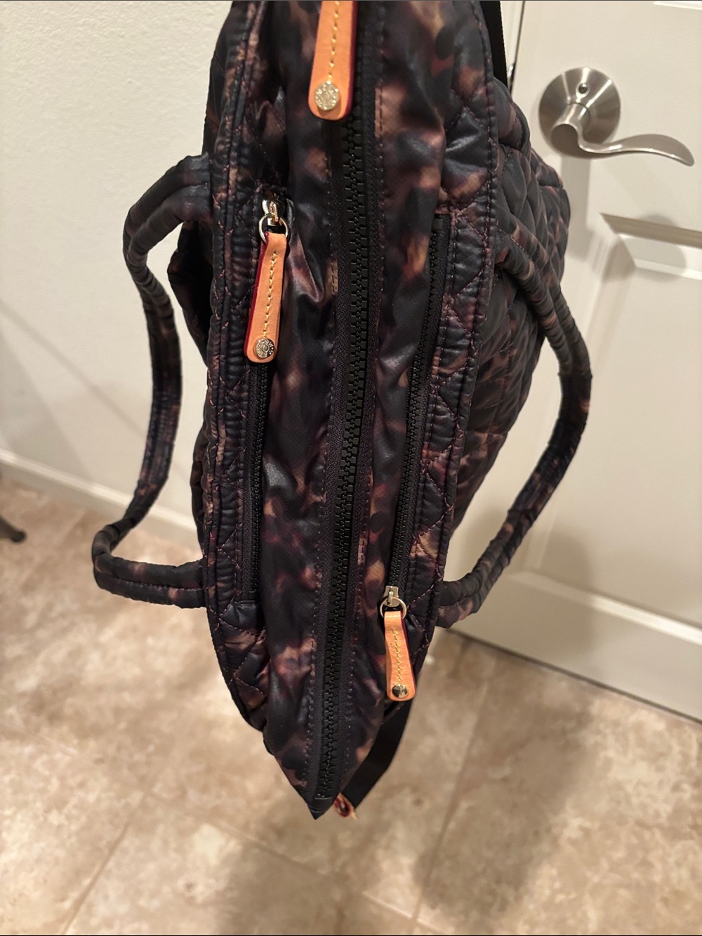 MZ Wallace Metro Quatro Bag in Tortoise - Picture 4 of 10